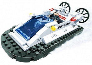 Конструктор Патруль. Полицейский катер, 137 деталей (Ausini, 23402)