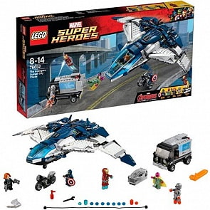 Lego Super Heroes. Погоня на Квинджете Мстителей™ (Lego, 76032-L)