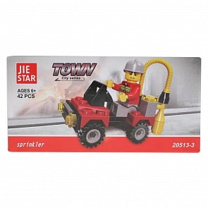 Конструктор - Машина с фигуркой, 42 детали (B1671068)