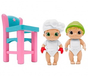 Игровой набор Бэби Секрет - Набор с детским стульчиком, 6 см (Zapf Creation, 930-175)