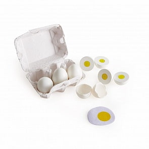 Игровой набор продуктов - Яйца (Hape, E3156_HP)