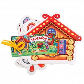 Развивающие карточки на шнурке - Теремок (Умка, 4690590141151)