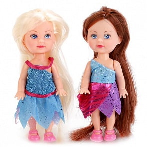 Кукла – Машенька-фея с крылышками, 12 см (Карапуз, MARY1216-BBsim)