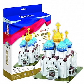 3D пазл Успенский собор Троице-Сергиева Лавра (CubicFun, MC190h)