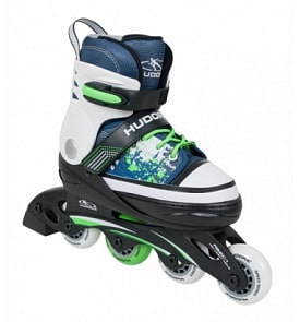 Раздвижные ролики Hudora Inline, синие, 30-33 (Hudora, 37333)