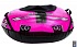 Санки надувные, овальные – Тюбинг Машинка Comfort Ferrari, розовая  - миниатюра №5