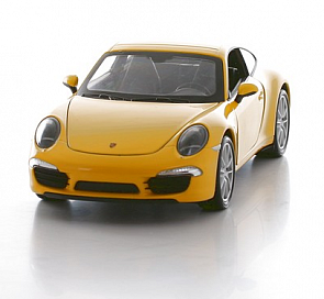 Машина - Porsche 911 (991), масштаб 1:24 (Welly, 24040)