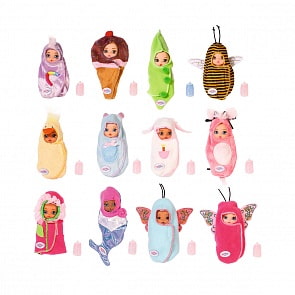 Кукла Baby born Surprise, серия 1, 12 видов (Zapf Creation, 904-060) Кукла Baby born Surprise, серия 1, 12 видов (Zapf Creation, 904-060)