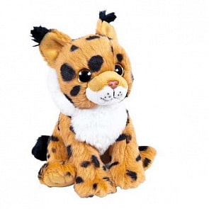 Игрушка мягкая из серии В дикой природе - Рысенок, 15 см (Abtoys, M5036)