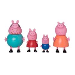 Игровой набор - Семья Свинки Пеппы (Росмэн, 34833ros) - миниатюра
