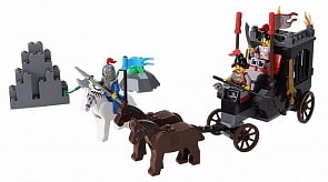 Конструктор с фигурками - Засада, 160 деталей (Enlighten Brick, BRICK1018)