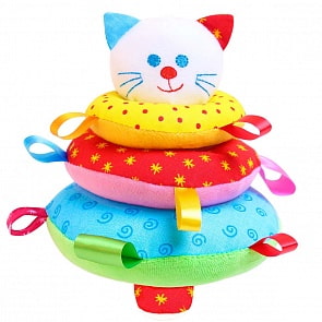 Игрушка Шумякиши - Пирамидка Котик (Мякиши, 321 МЯКИШИ) (ассортимент)