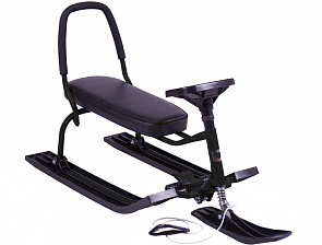 Снегокат 501 Tandem разборный для двоих, черный (Барс, 7652)