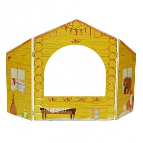 Ширма настольная для кукольного театра Теремок (Paremo, PE720-219T)