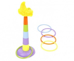 Кольцеброс детский - Крокодильчик, 5 колец (Shantou, 559C-5)