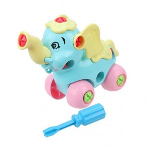 Конструктор-скрутка – Слоненок (Shantou, 66301)