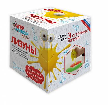 Мини-набор для экспериментов - Лизуны, разные цвета 