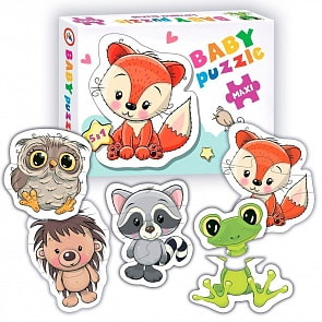 Baby Puzzle - Лесные животные (Дрофа-Медиа, 3843)