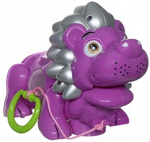 Каталка 2 в 1 – Музыкальный львенок, свет, звук (Zhorya, Х75386)