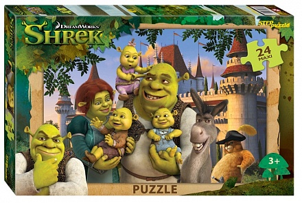 Макси пазл - Shrek, 24 детали 
