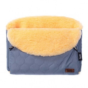 Муфта меховая для коляски Nuovita Polare Pesco Grigio/Серый (Nuovita, NUO-mPOLP_2119)