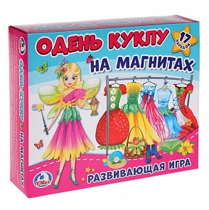 Игра-одевайка на магнитах - Одень куклу. Феи (Умка, 4690590149652sim)