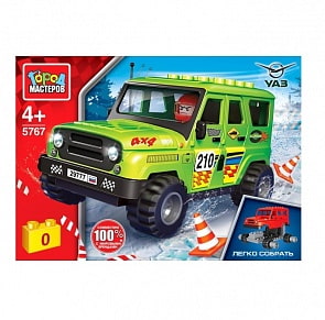Конструктор УАЗ Hunter Ралли 49 деталей (Город мастеров, SB-5767)