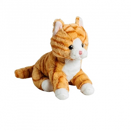 Мягкая игрушка – Кот рыжий, 20 см 