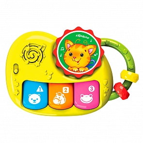 Котенок Пианино - Чудесенка, серия Люленьки (Азбукварик, 28386-9)