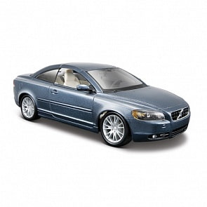 Металлическая машинка Volvo C70 Coupe, масштаб 1:24 (Bburago, 18-22100)