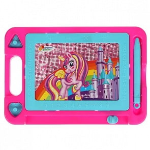 Магнитная доска для рисования Единороги ч/б (Играем вместе, B1515548-UC)