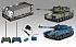 Танки на р/у Взвод - Танковый бой, 2 танка 18 см, 27/40 МГц, АКБ 3,6V700 mAh, поворот башни, звук и свет  - миниатюра №1