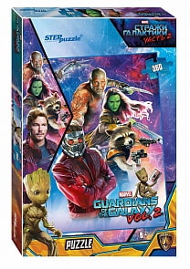 Пазл – Марвел - Стражи галактики-2, 360 деталей (Step Puzzle,  96060)