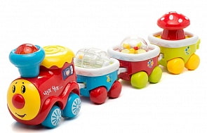 Развивающая игрушка "Музыкальный паровозик" (Умка, 1303-Rsim)