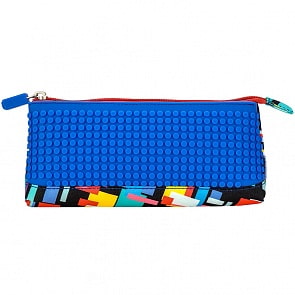 Пиксельный пенал в ярких красках WY-B002-a, синий (Upixel, 80981)