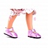 Туфли розовые с застежкой-липучкой, для кукол 32 см  - миниатюра №1