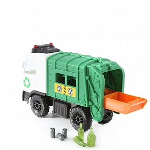 Мусоровоз, свет и звук, 23 см. (Chap Mei, 548051)