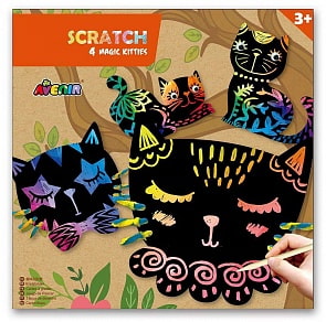 Цветная гравюра Котики (Avenir, CH1427)