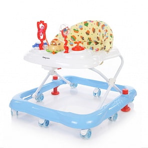 Ходунки Mario (Baby Care, GL-800S_White/Blue)