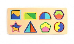 Рамка-вкладка. Цвета и фигуры (Мастер Игрушек, IG0078)