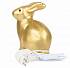 Ночник – Кролик, золотой, 25 см  - миниатюра №1