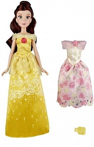 Кукла Белль с двумя нарядами Disney Princess (Hasbro, e0284-e0073)