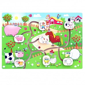 Сортер-лабиринт - Ферма (Paremo, PE720-148)