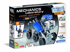 Конструктор - Лунный вездеход и космическая станция (Clementoni, 75033)