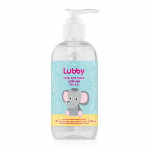 Гель для душа детский - Lubby, 250 мл, от 0 месяцев (Lubby, 20580/48/12)