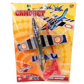 Самолёт истребитель, с устройством для запуска (ABtoys, S-00074)