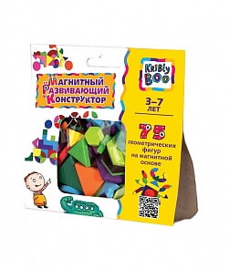 Магнитный конструктор, 75 деталей (KRIBLY BOO, 47091)