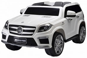 Электромобиль Mercedes-Benz GL63 белый (ToyLand, GL63 AMG Б)