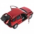 Инерционная металлическая модель - Chevrolet Niva хром, 12 см, цвет красный  - миниатюра №2