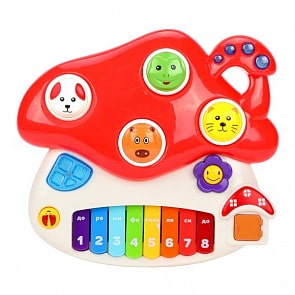 Музыкальная игрушка Грибок, со светом (Жирафики, 939586)